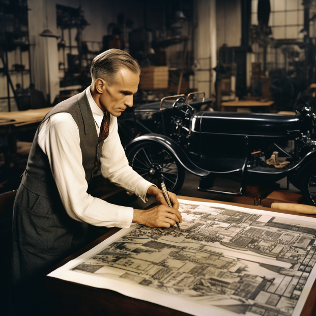 Henry Ford and the Model T Assembly Line 