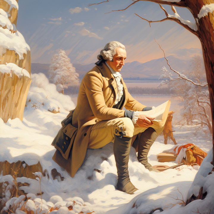 George Washington and Winter at Valley Forge
