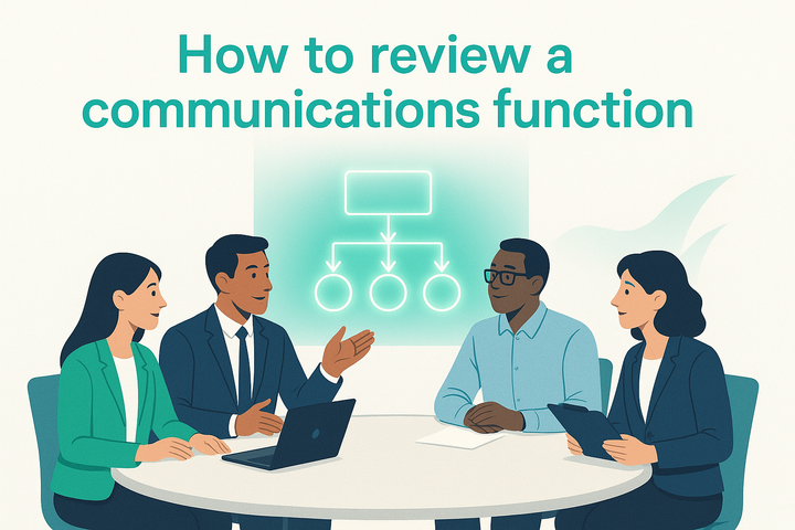 How to review a communications function